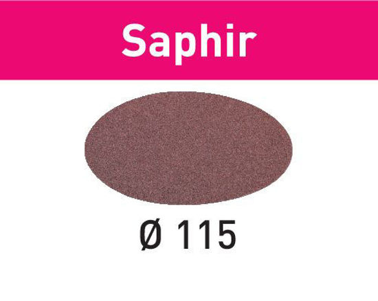 Picture of Abrasive sheet Saphir STF D115/0 P80 SA/25